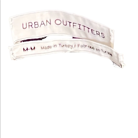 Urban Outfitters High-Neck Fit-n-Flare Skater Dress Black Metallic Ribbed Mini - Picture 6 of 6